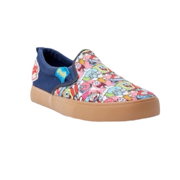SpongeBob SquarePants Canvas Slip On Sneakers - Picture 10 of 16